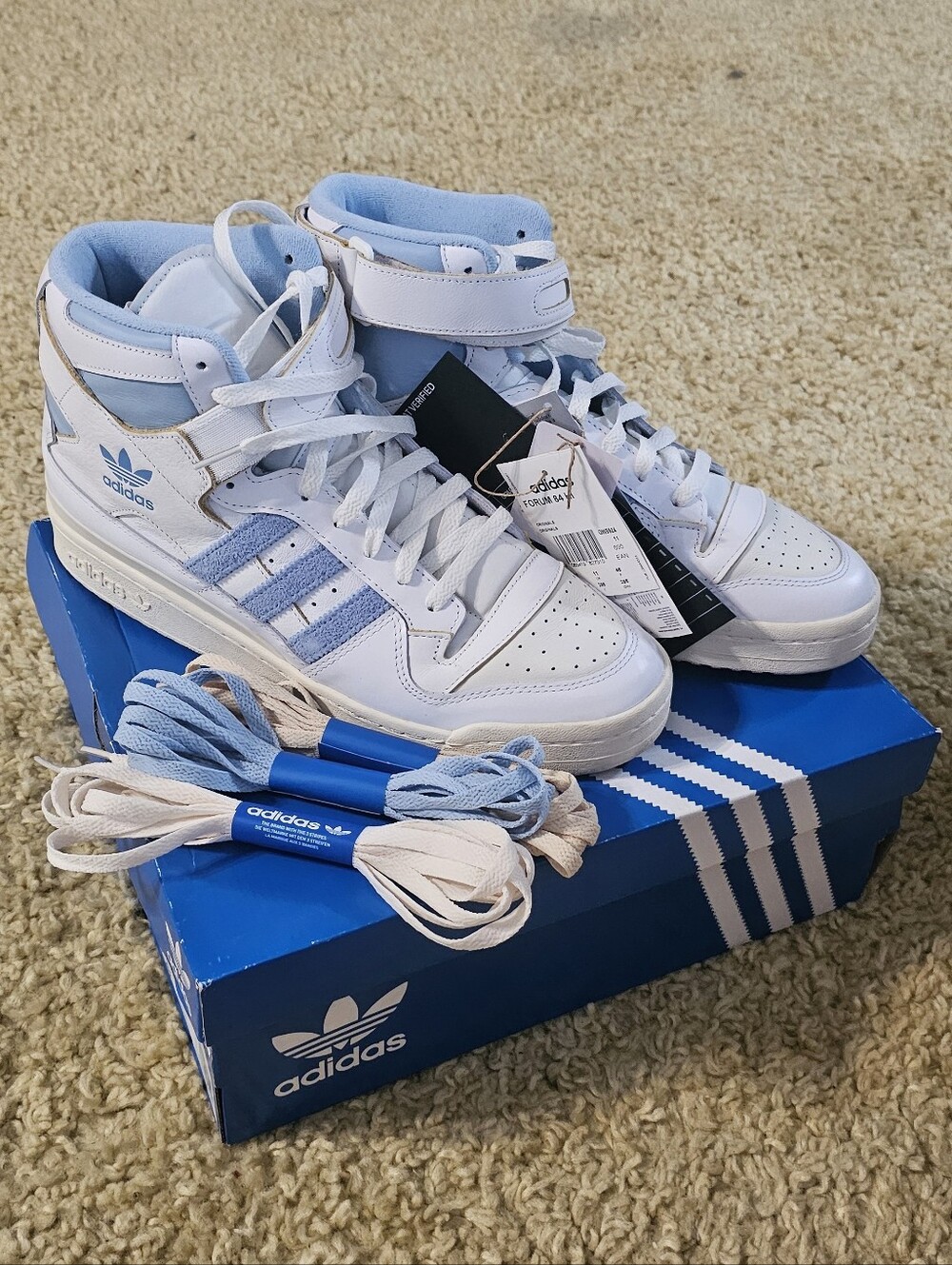 NWT Adidas Forum 84 HI Sneakers